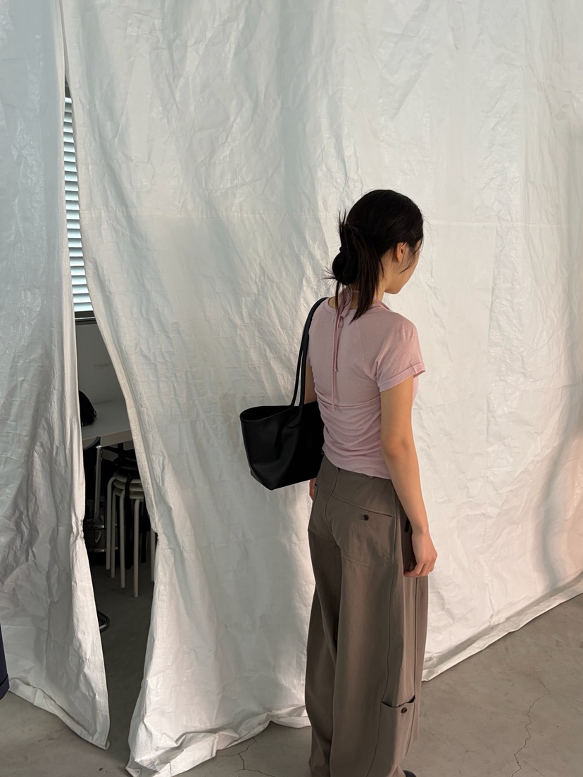 OVER NEAR韓國東大門代購女士新款時尚休閑褲不含腰帶口袋OVER NEAR休閑褲