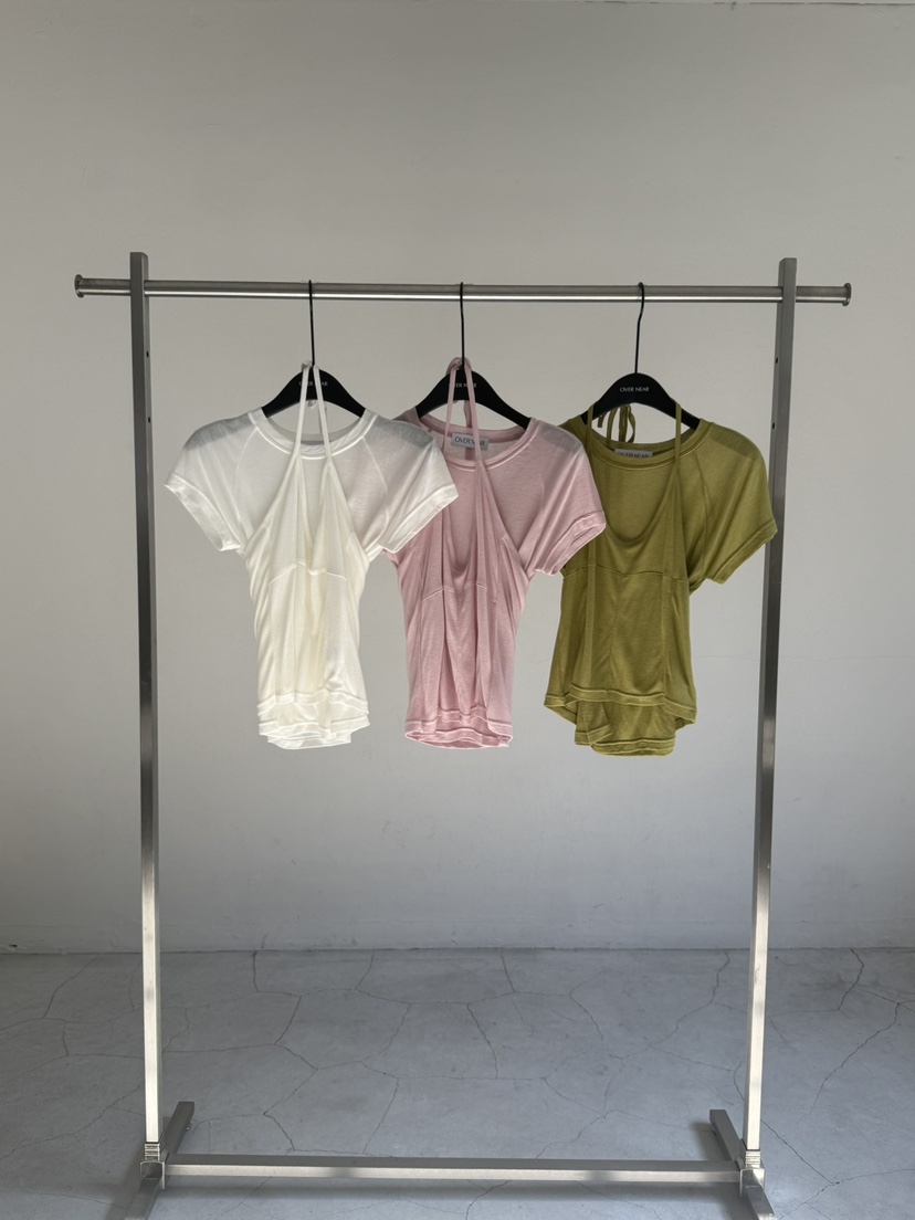 OVER NEAR韓國東大門代購女士新品熱賣26夏季休閑長袖T恤OVER NEAR長袖T恤