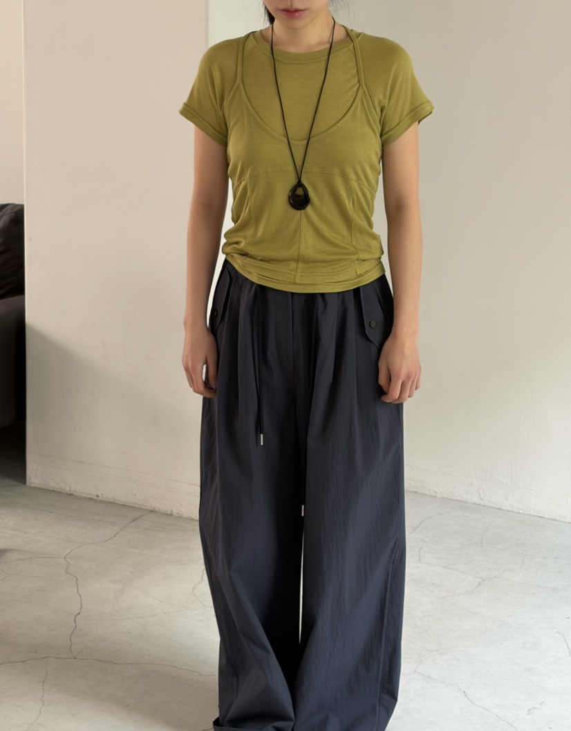 OVER NEAR韓國東大門代購女士新品熱賣26夏季休閑長袖T恤OVER NEAR長袖T恤