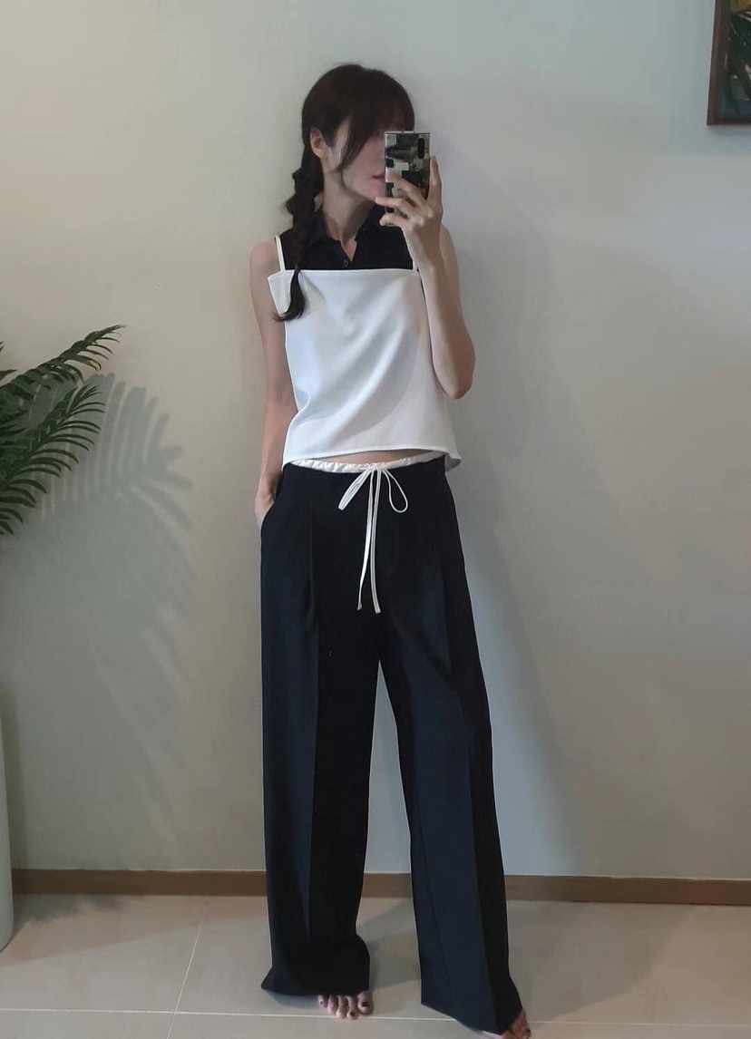 GENTLE B/LOVENTINA東大門實拍韓國女裝新品26春夏吊帶背心兩面穿GENTLE B/LOVENTINA吊帶/背心