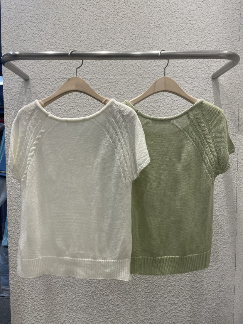 BABEL韓國東大門代購女士新品人氣職業時尚針織衫短袖針織衫BABEL針織衫