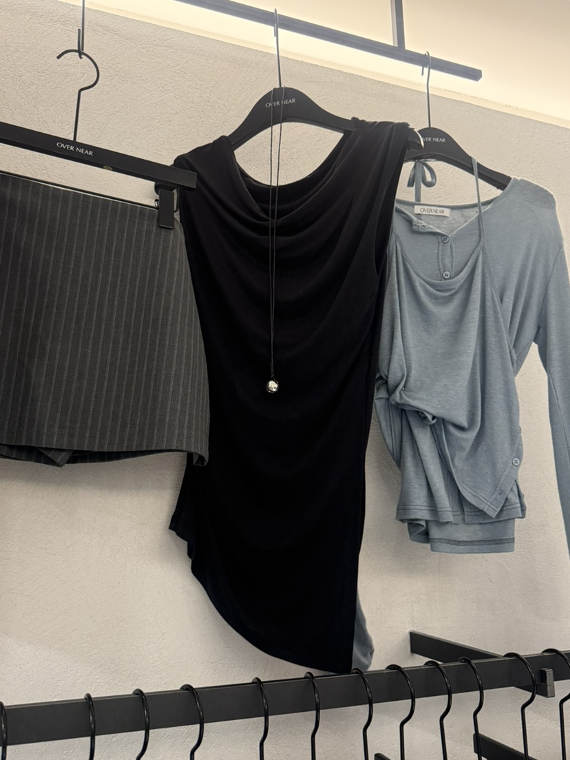 OVER NEAR韓國直郵女士新款26春夏熱賣26夏季T恤不含配飾OVER NEART恤圖色2