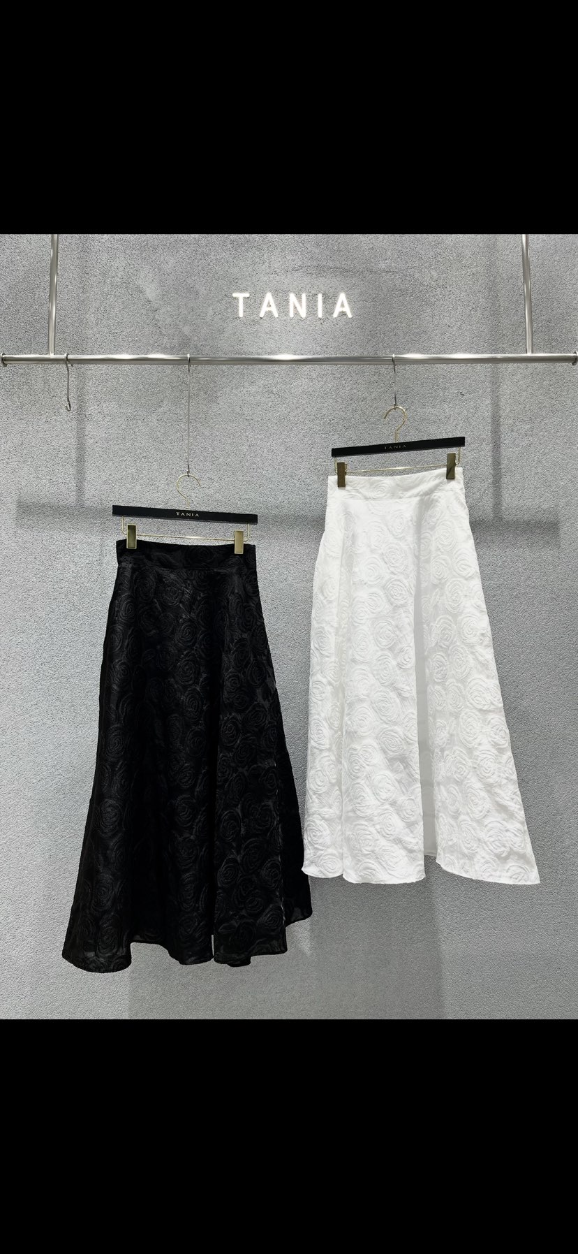 TANIA韓國代購女裝新款推薦熱賣職業時尚26夏季26春夏長裙TANIA長裙