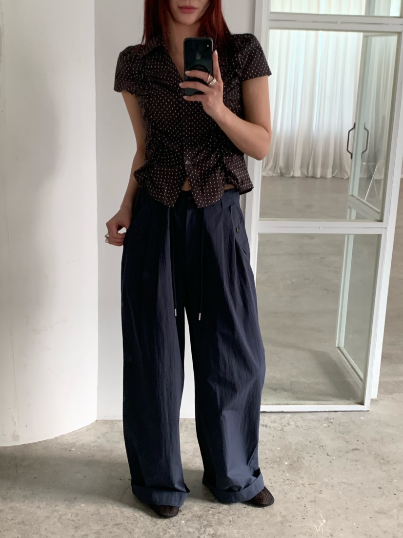 OVER NEAR韓國東大門直郵女裝新款休閑人氣26春夏襯衫蕾絲衫OVER NEAR襯衫/蕾絲衫