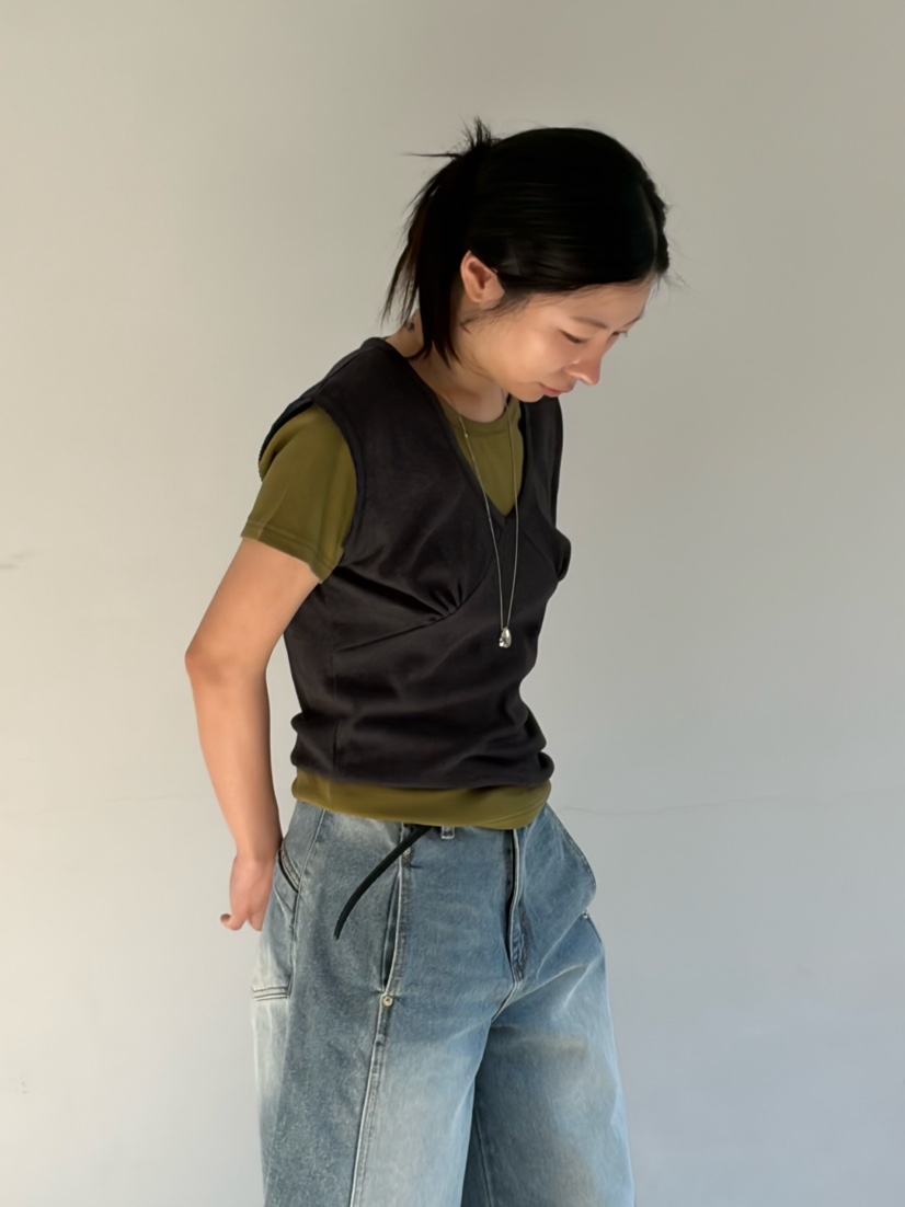 OVER NEAR韓國直郵女裝新品26春夏推薦人氣26夏季T恤不含內搭OVER NEART恤