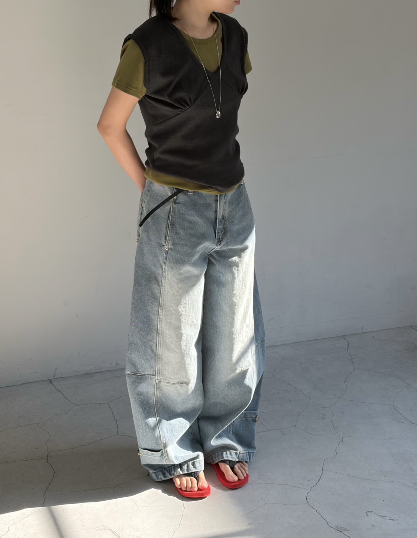 OVER NEAR韓國直郵女裝新品26春夏推薦人氣26夏季T恤不含內搭OVER NEART恤