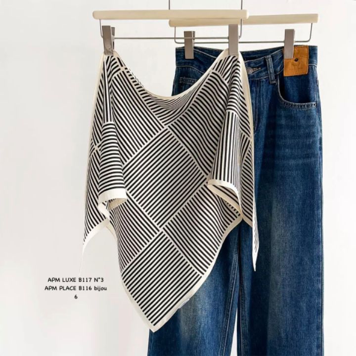 N3東大門實拍韓國女裝新品時尚26春夏人氣休閑圍巾披肩圍巾N3圍巾/披肩