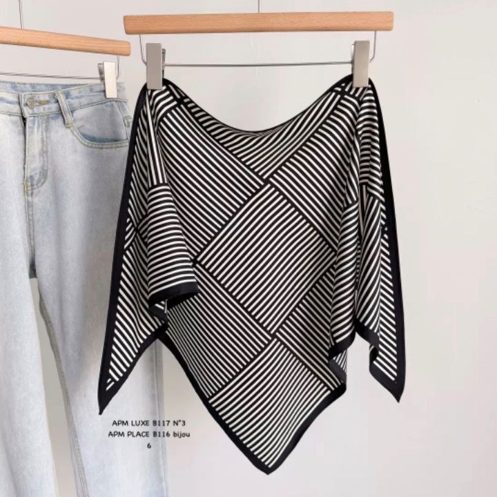 N3東大門實拍韓國女裝新品時尚26春夏人氣休閑圍巾披肩圍巾N3圍巾/披肩