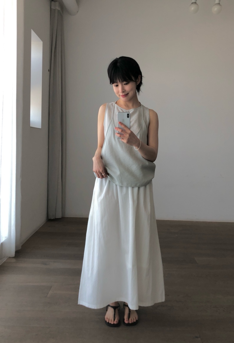 THE EYL韓國直郵女裝新款人氣時尚職業休閑吊帶背心假兩件THE EYL吊帶/背心