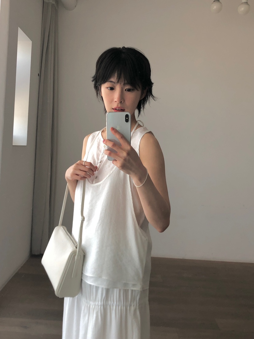 THE EYL韓國直郵女裝新款人氣時尚職業休閑吊帶背心假兩件THE EYL吊帶/背心