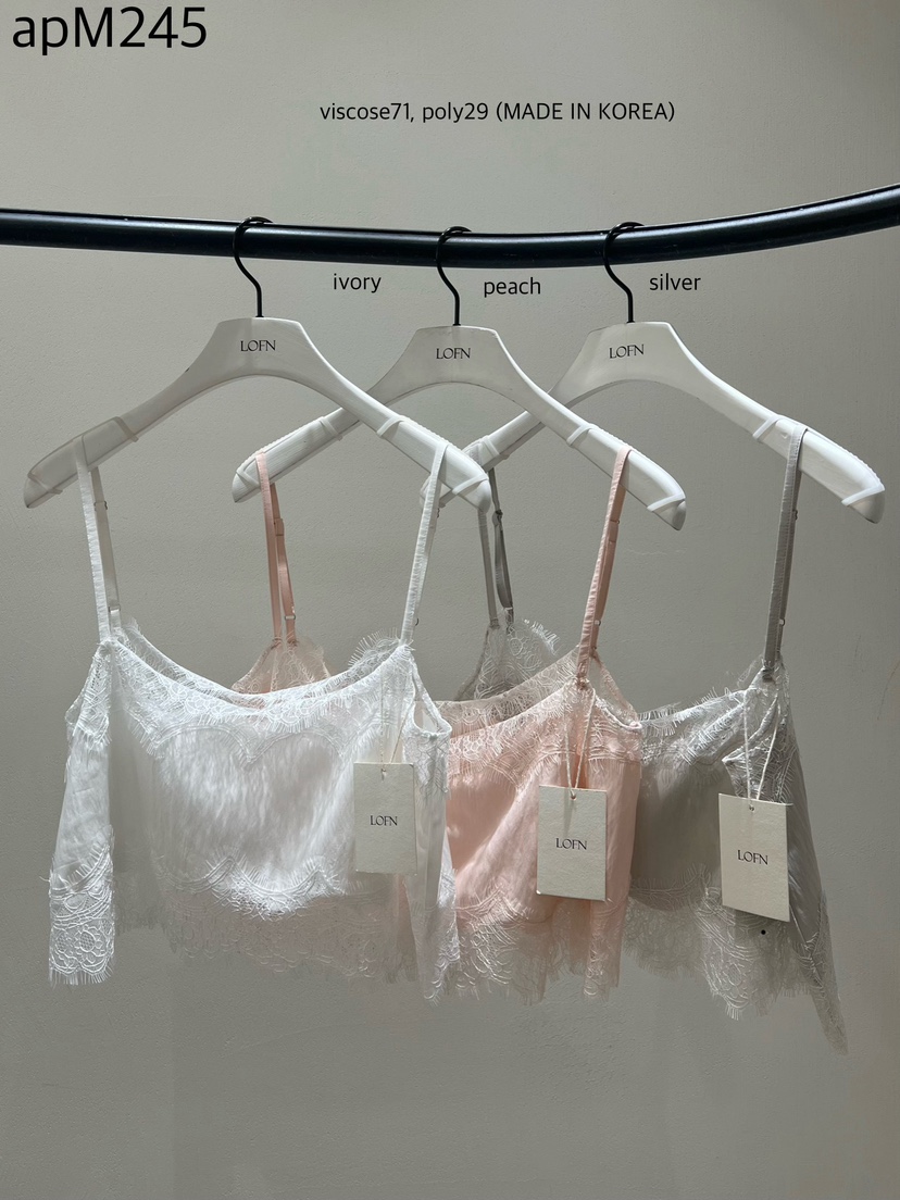 LOFN韓國東大門直郵女士新款26春夏26夏季推薦熱賣吊帶背心LOFN吊帶/背心