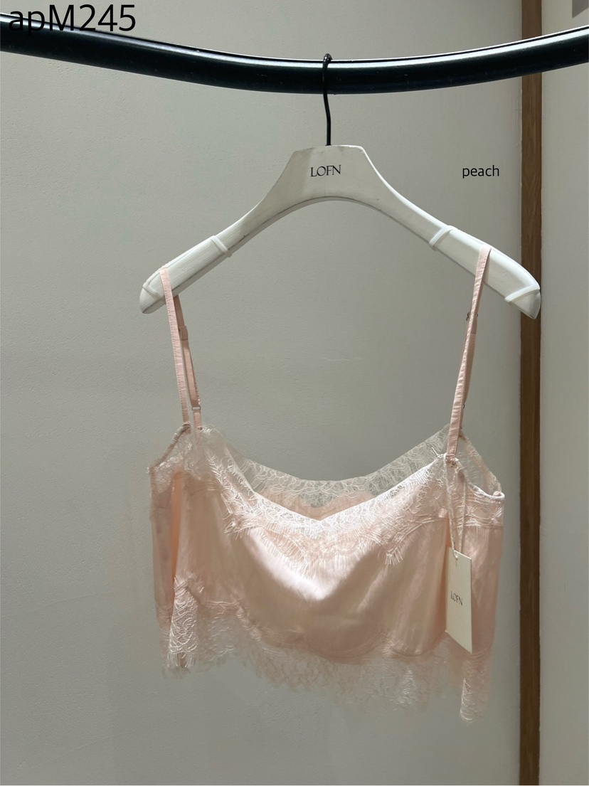 LOFN韓國東大門直郵女士新款26春夏26夏季推薦熱賣吊帶背心LOFN吊帶/背心圖色1