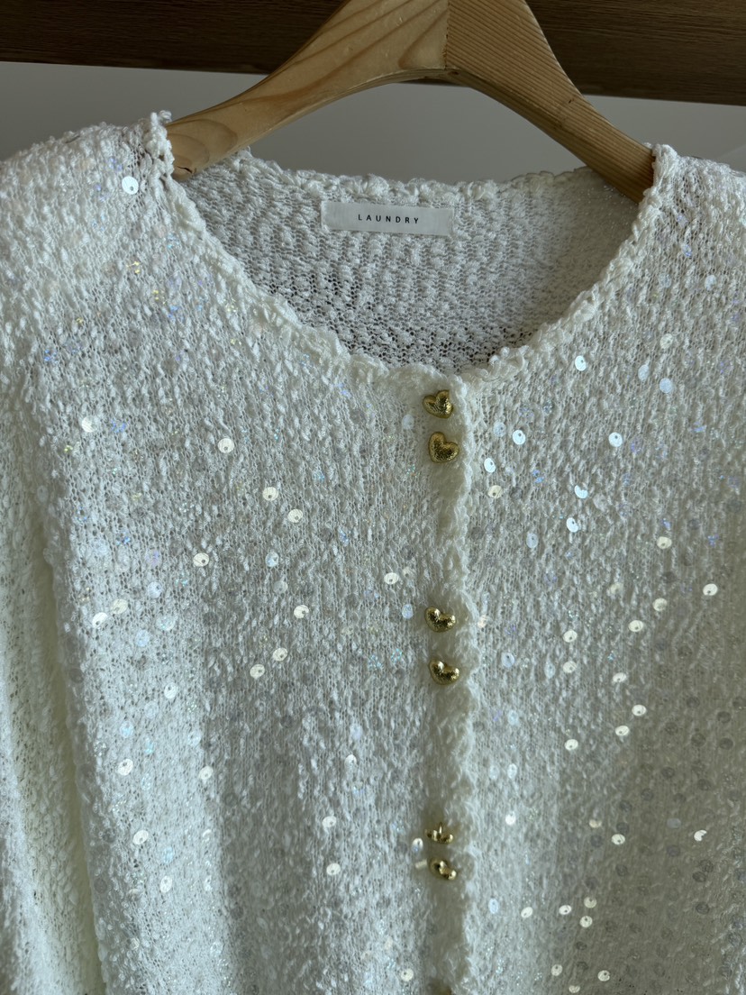 LAUNDRY韓國東大門直郵女士新款人氣熱賣休閑時尚針織衫開衫LAUNDRY針織衫