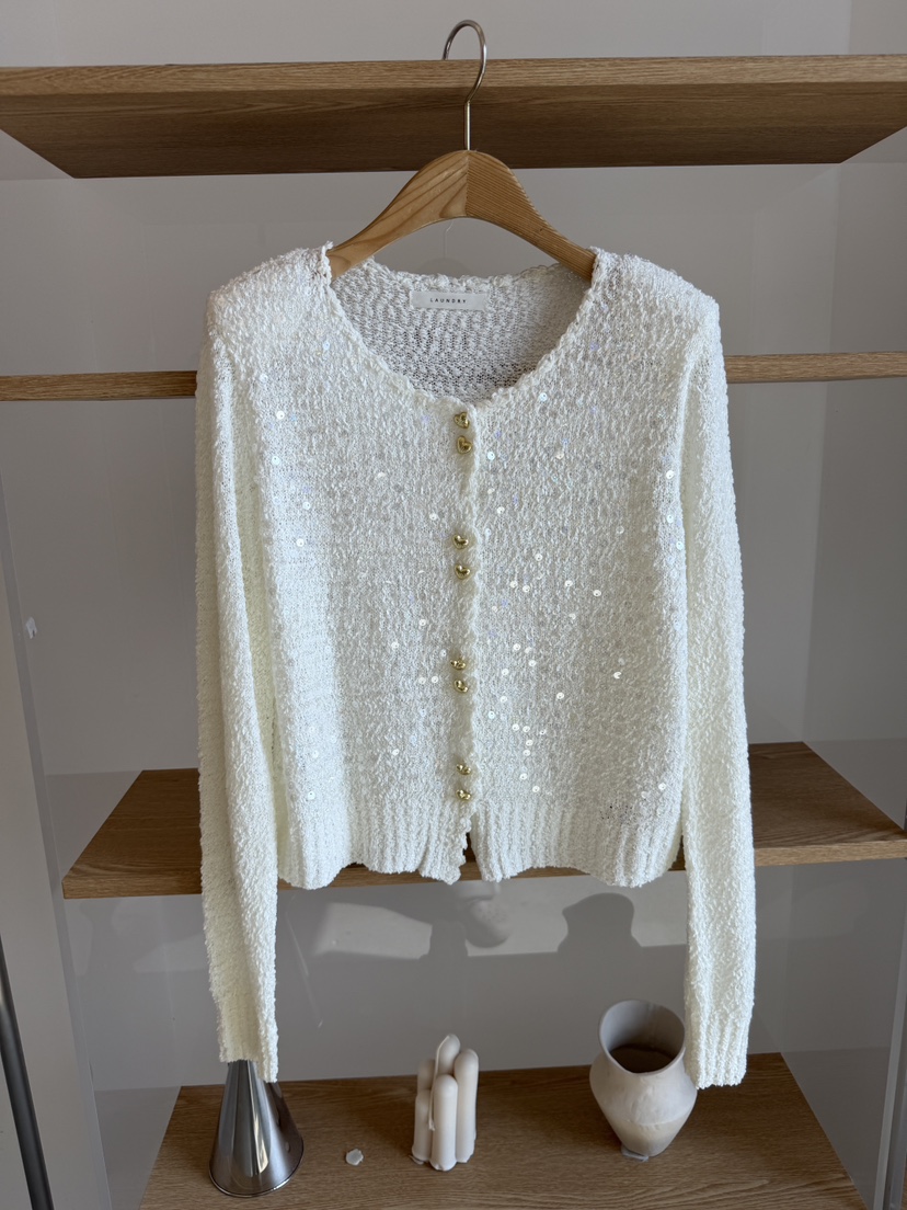 LAUNDRY韓國東大門直郵女士新款人氣熱賣休閑時尚針織衫開衫LAUNDRY針織衫圖色1