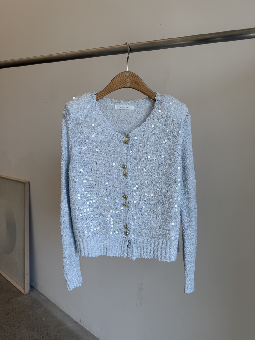 LAUNDRY韓國東大門直郵女士新款人氣熱賣休閑時尚針織衫開衫LAUNDRY針織衫圖色2