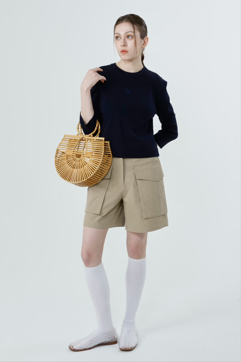 GENTLE B/LOVENTINA韓國直郵女士新款休閑職業人氣長袖T恤GENTLE B/LOVENTINA長袖T恤