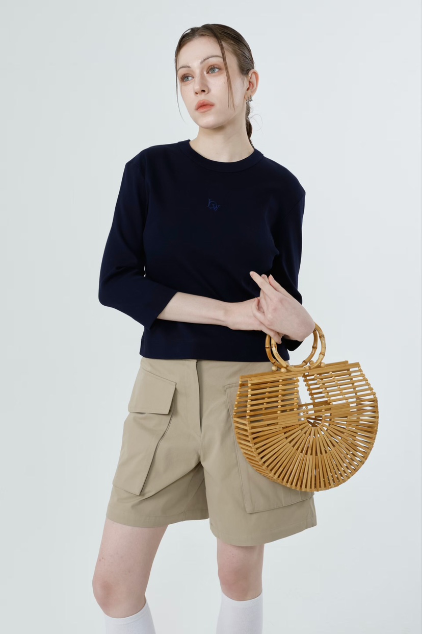 GENTLE B/LOVENTINA韓國直郵女士新款休閑職業人氣長袖T恤GENTLE B/LOVENTINA長袖T恤