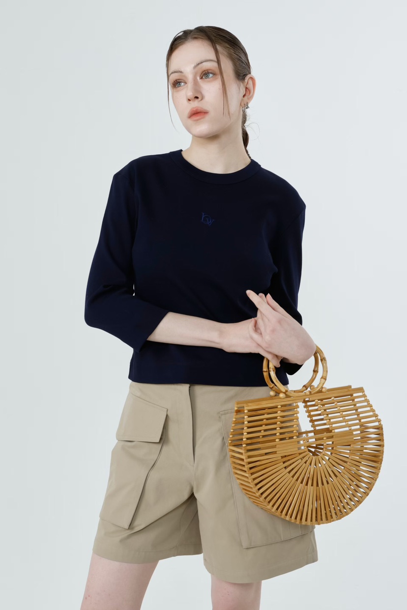 GENTLE B/LOVENTINA韓國直郵女士新款休閑職業人氣長袖T恤GENTLE B/LOVENTINA長袖T恤圖色1