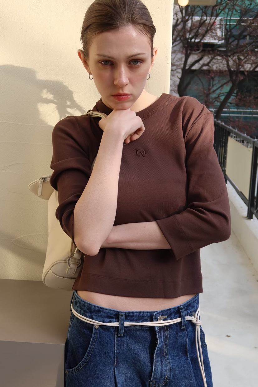 GENTLE B/LOVENTINA韓國直郵女士新款休閑職業人氣長袖T恤GENTLE B/LOVENTINA長袖T恤圖色2