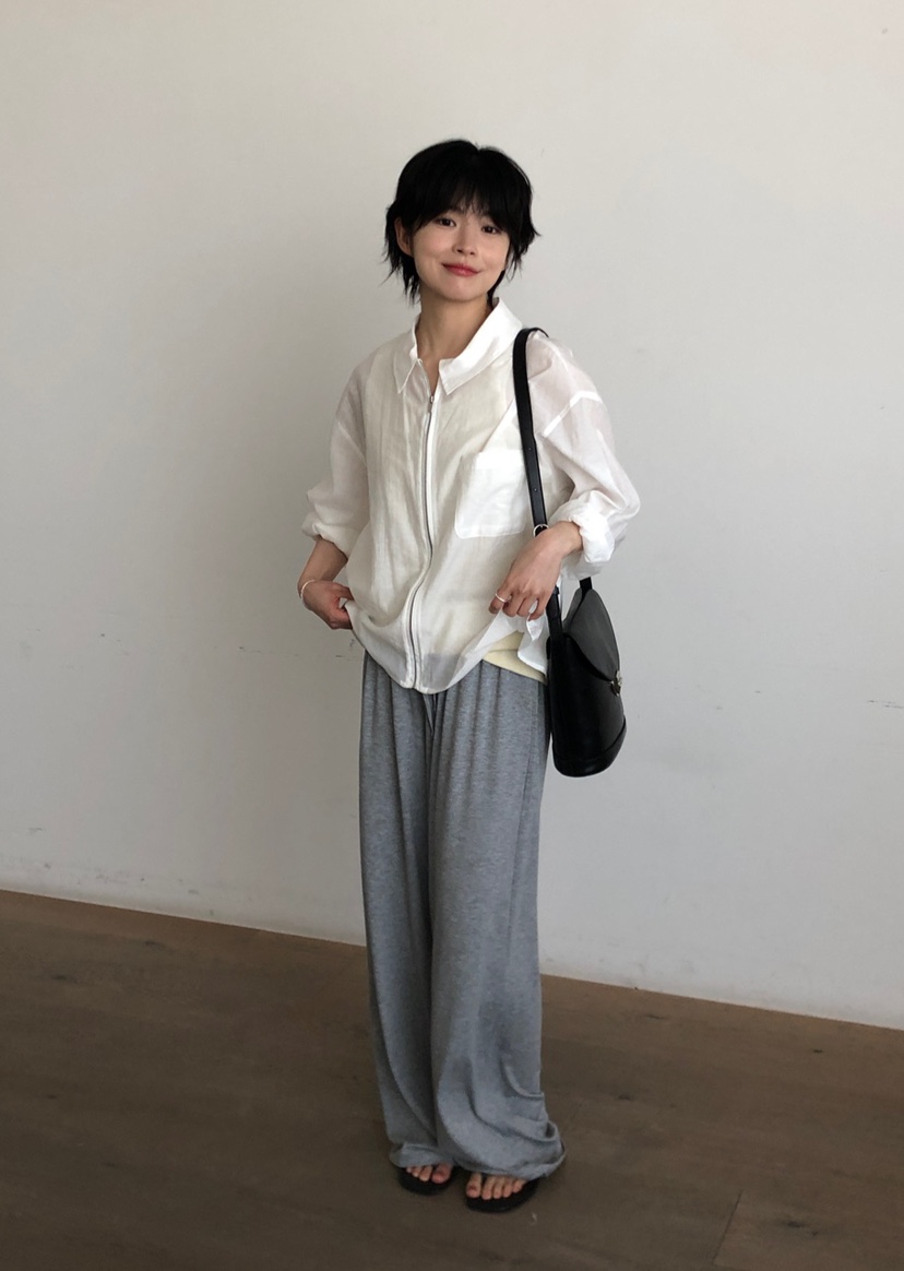 THE EYL東大門實拍韓國女士新品職業人氣26夏季26春夏休閑褲THE EYL休閑褲