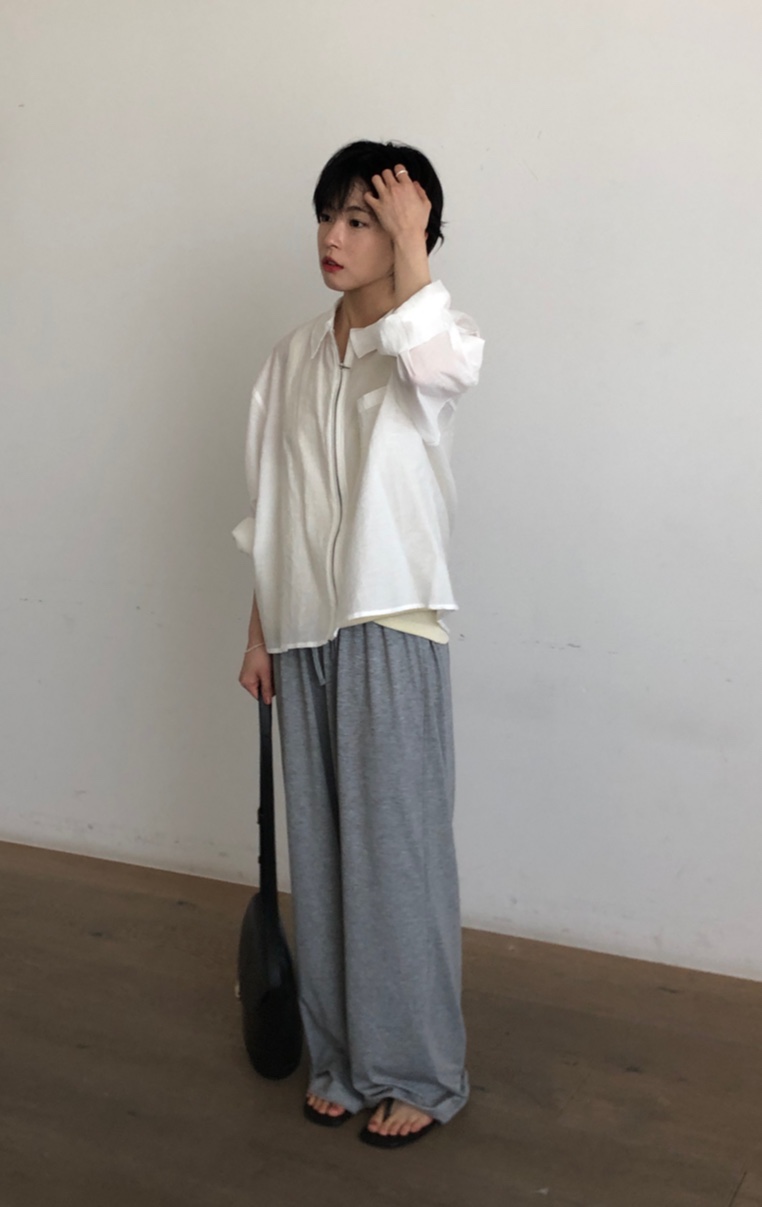 THE EYL東大門實拍韓國女士新品職業人氣26夏季26春夏休閑褲THE EYL休閑褲