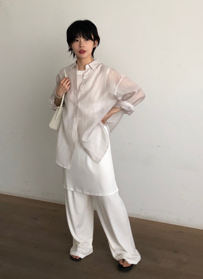 THE EYL東大門實拍韓國女士新品職業人氣26夏季26春夏休閑褲THE EYL休閑褲