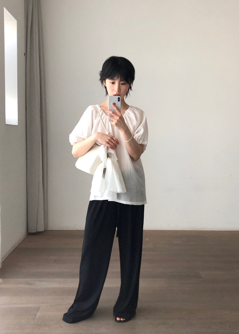 THE EYL東大門實拍韓國女士新品職業人氣26夏季26春夏休閑褲THE EYL休閑褲