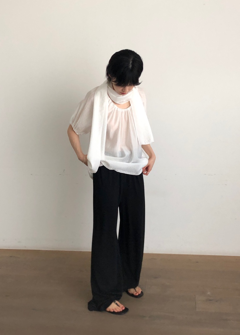 THE EYL東大門實拍韓國女士新品職業人氣26夏季26春夏休閑褲THE EYL休閑褲