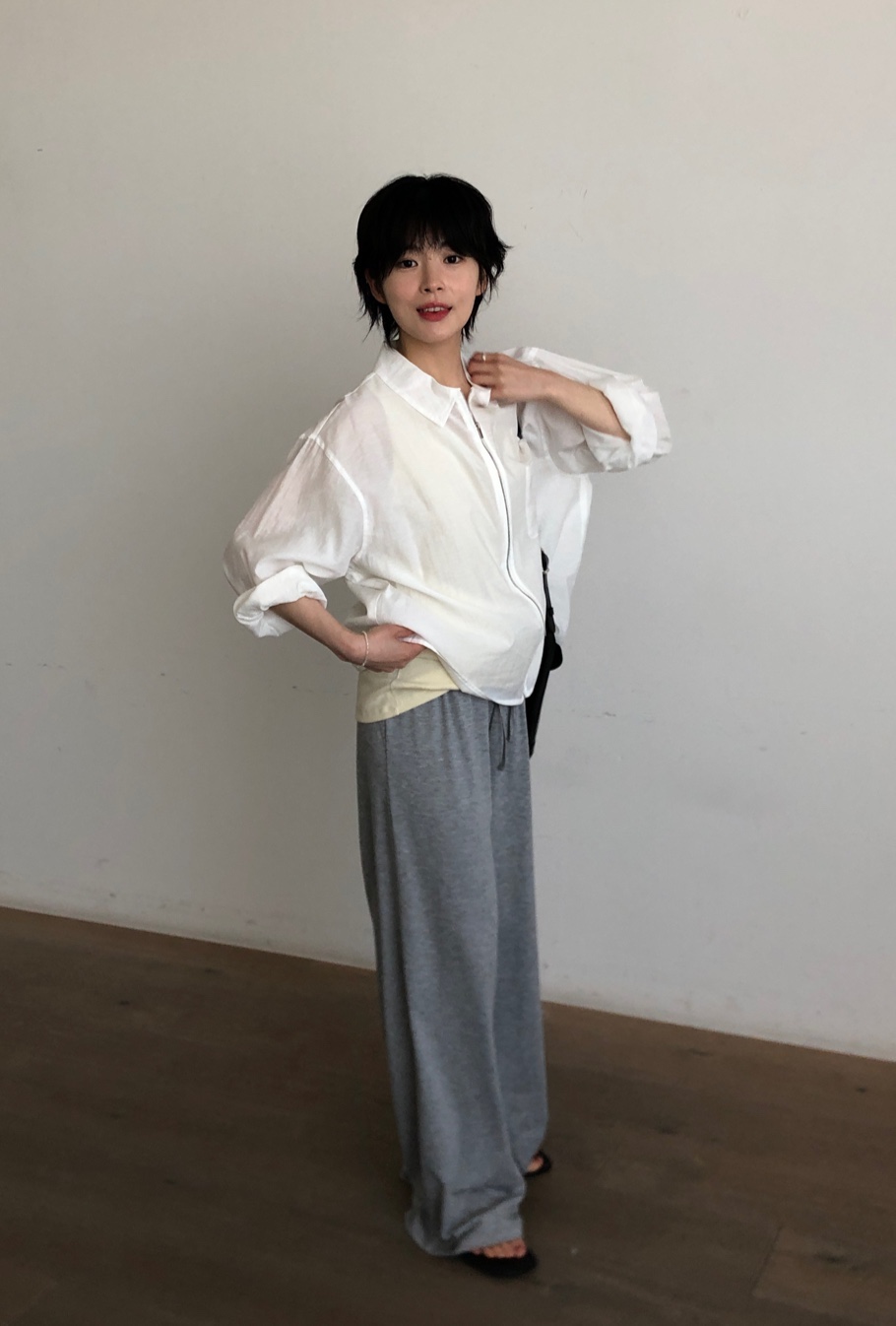 THE EYL韓國直郵女裝新款時尚休閑熱賣26夏季襯衫蕾絲衫THE EYL襯衫/蕾絲衫