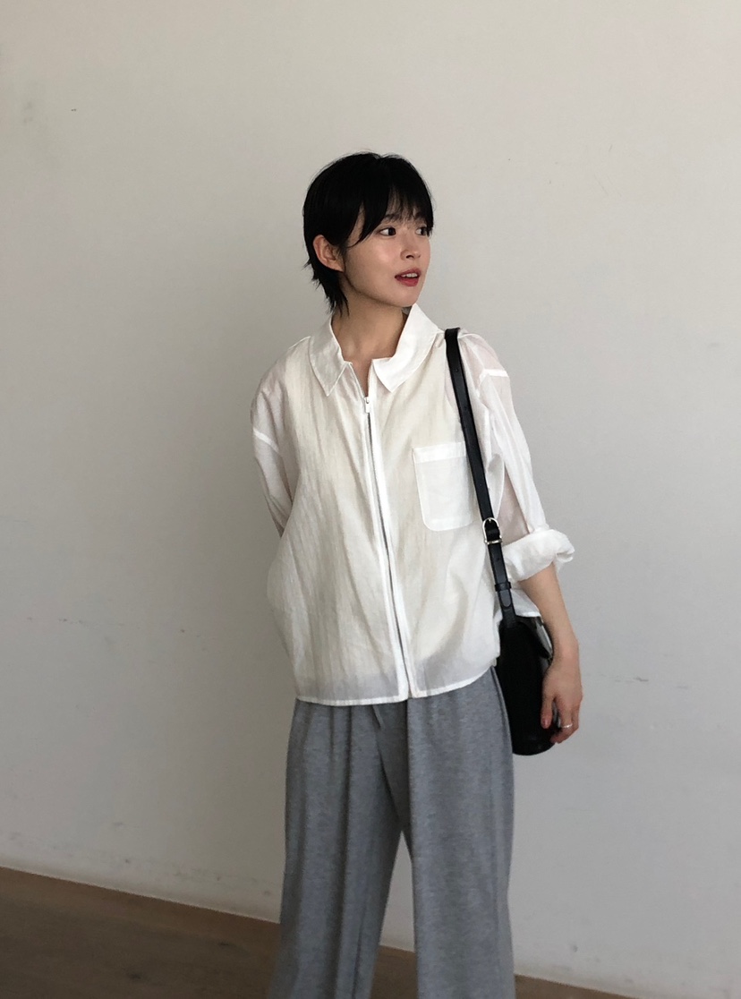 THE EYL韓國直郵女裝新款時尚休閑熱賣26夏季襯衫蕾絲衫THE EYL襯衫/蕾絲衫