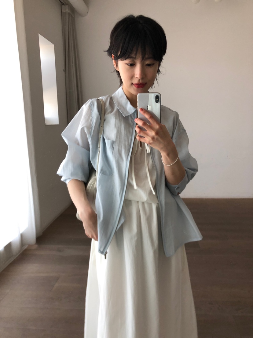 THE EYL韓國直郵女裝新款時尚休閑熱賣26夏季襯衫蕾絲衫THE EYL襯衫/蕾絲衫