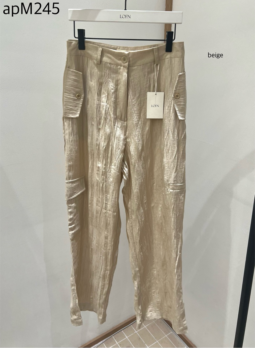 LOFN韓國直郵女裝新款人氣時尚推薦休閑熱賣26春夏休閑褲LOFN休閑褲圖色1