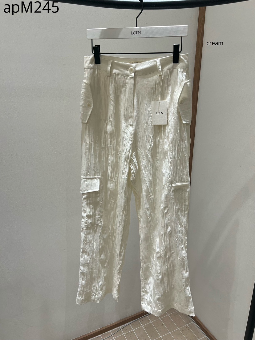 LOFN韓國直郵女裝新款人氣時尚推薦休閑熱賣26春夏休閑褲LOFN休閑褲圖色3