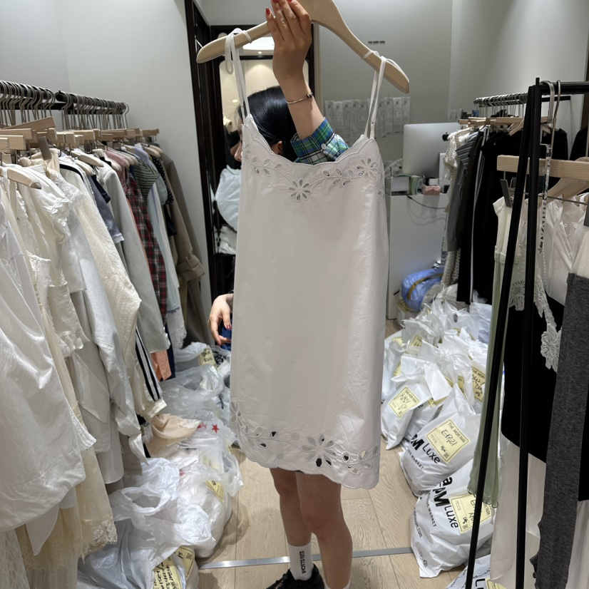 THEMORYPARK韓國直郵實拍女士新款休閑職業熱賣連衣裙棉質THE MORY PARK連衣裙