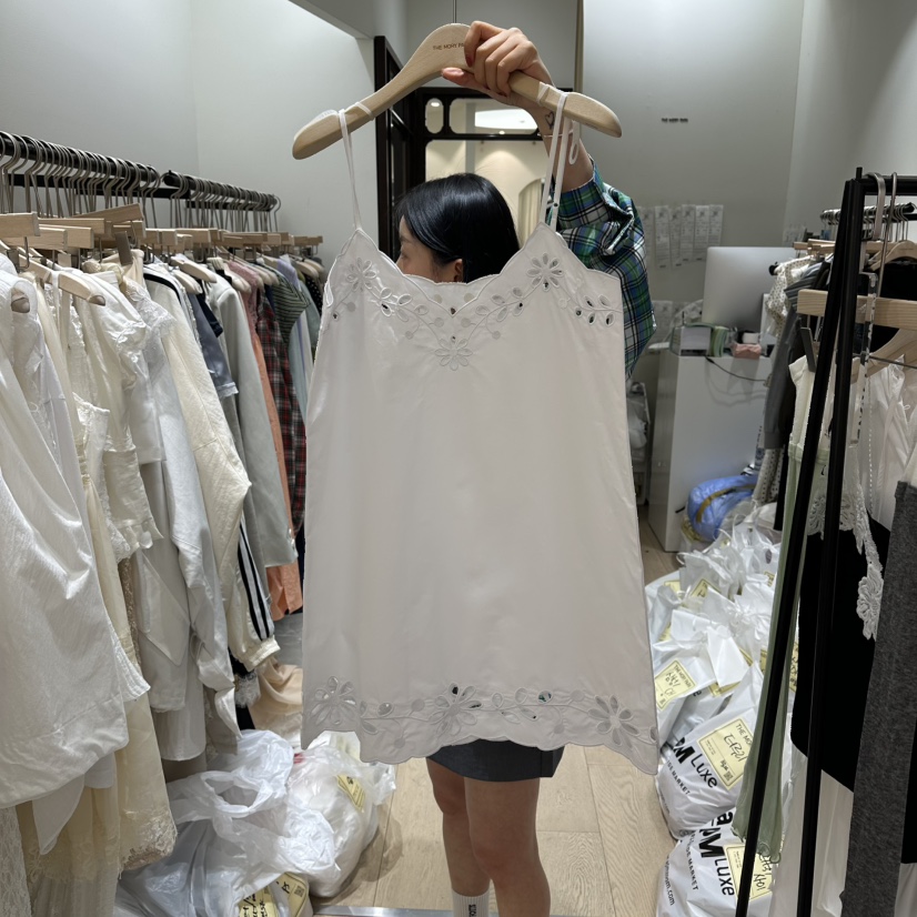 THEMORYPARK韓國直郵實拍女士新款休閑職業熱賣連衣裙棉質THE MORY PARK連衣裙圖色1