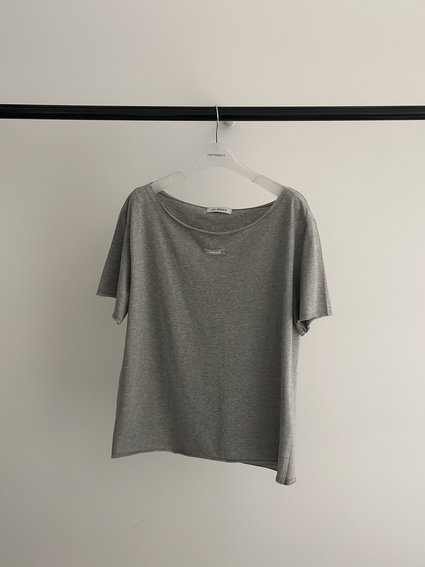 ANDTERRACE韓國代購女士新品時尚熱賣26春夏26夏季休閑T恤ANDTERRACET恤圖色1