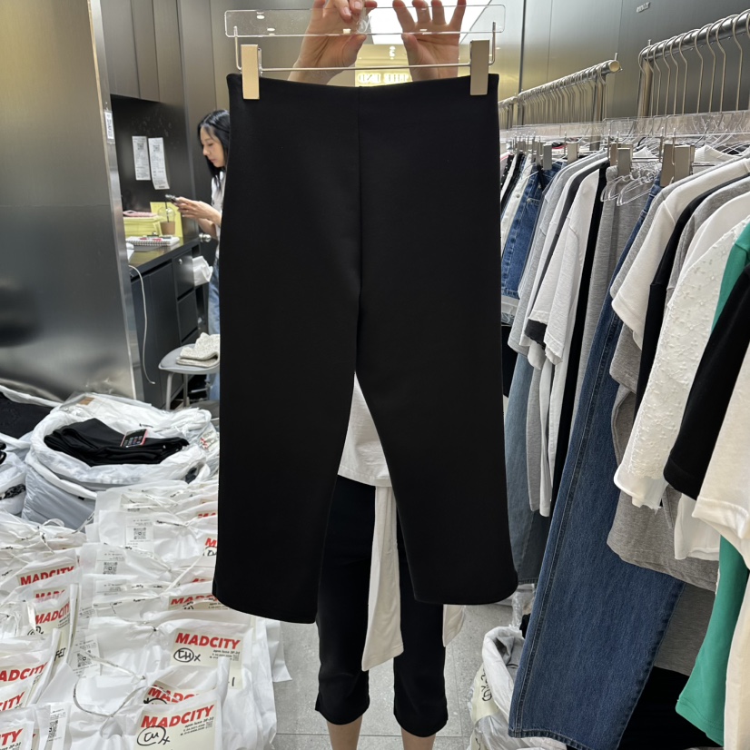 MADCITY/SAGAFURS韓國東大門代購女裝新款熱賣休閑褲七分褲MADCITY/SAGAFURS休閑褲