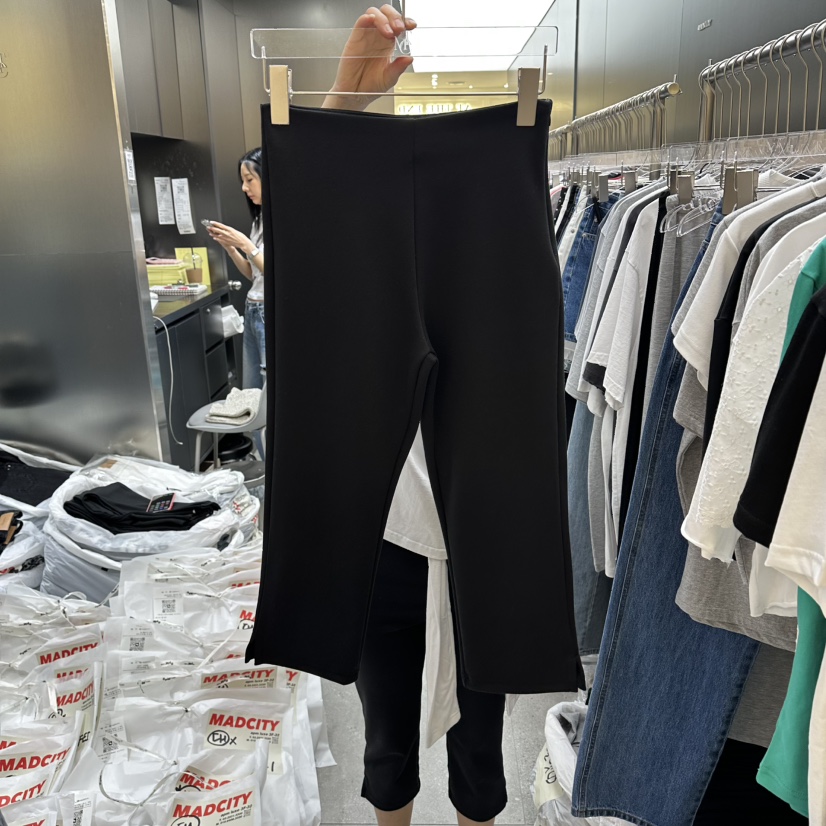 MADCITY/SAGAFURS韓國東大門代購女裝新款熱賣休閑褲七分褲MADCITY/SAGAFURS休閑褲圖色1