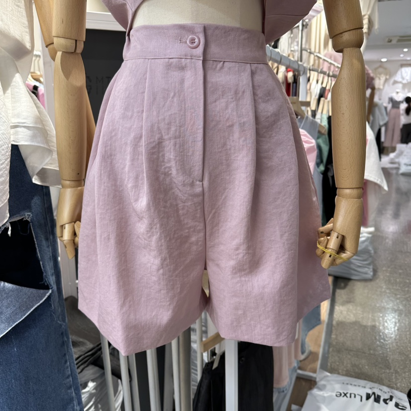 DELLING韓國直郵實拍女士新品休閑推薦熱賣職業26夏季短褲DELLING短褲圖色1