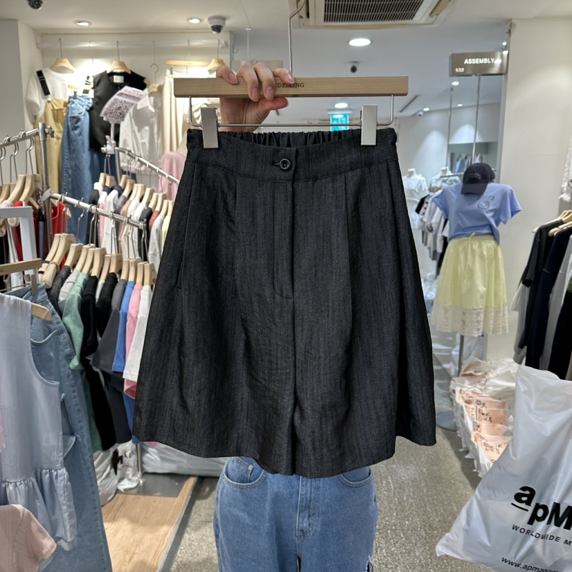 DELLING韓國直郵實拍女士新品休閑推薦熱賣職業26夏季短褲DELLING短褲圖色2