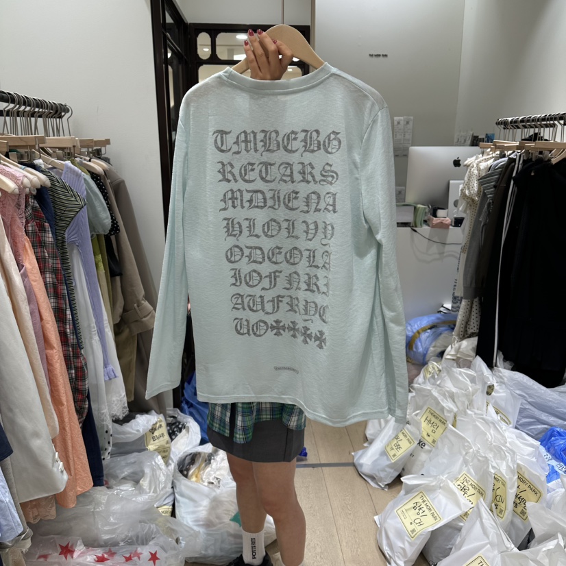 THEMORYPARK韓國直郵實拍女士新款人氣休閑時尚熱賣長袖T恤THE MORY PARK長袖T恤