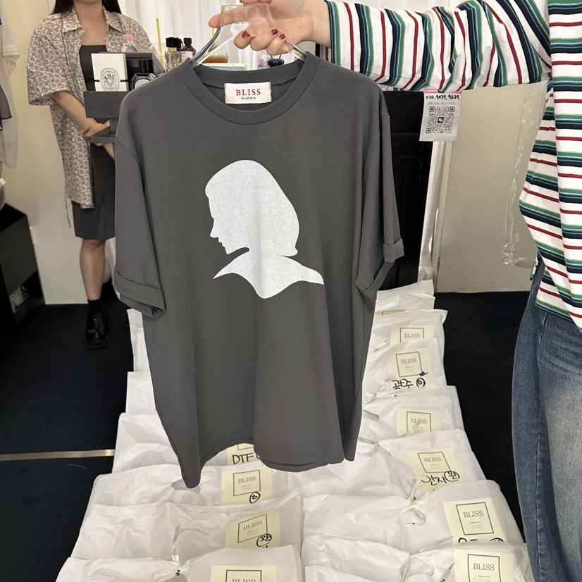 BLISS韓國代購女裝新款休閑熱賣人氣職業時尚真品26春夏T恤BLISST恤圖色3