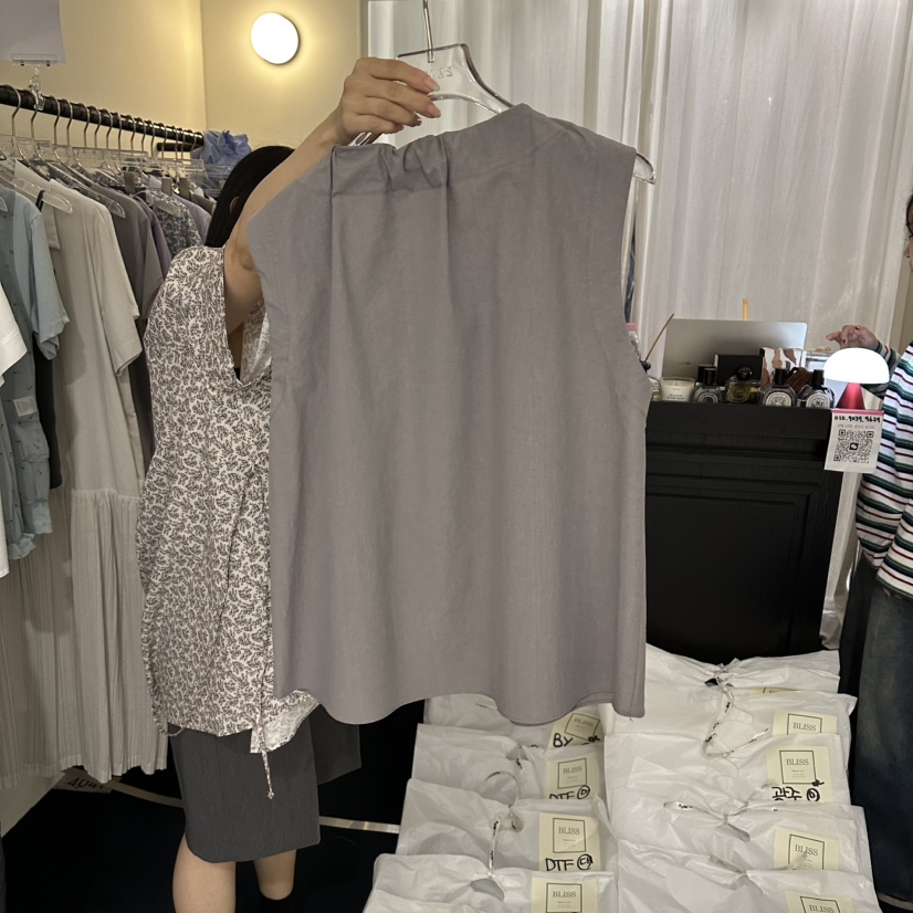 BLISS東大門代購女裝新品休閑真品熱賣推薦時尚職業吊帶背心BLISS吊帶/背心