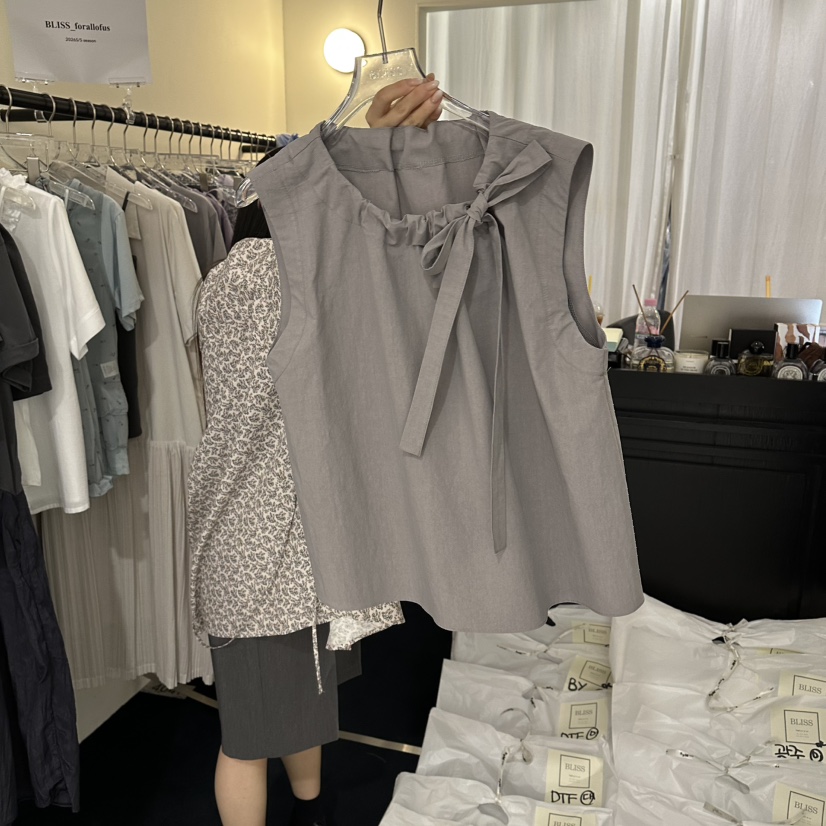 BLISS東大門代購女裝新品休閑真品熱賣推薦時尚職業吊帶背心BLISS吊帶/背心圖色2