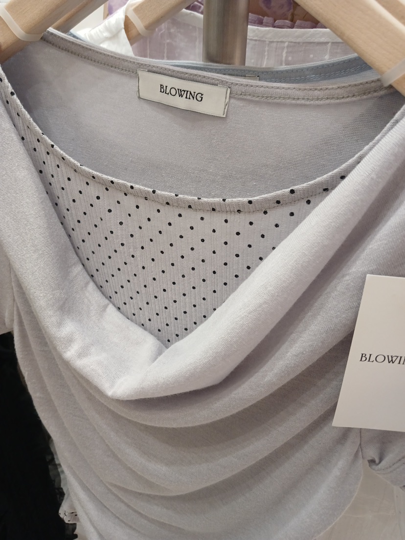 BLOWING韓國直郵女裝新品時尚職業推薦人氣26春夏T恤假兩件BLOWINGT恤