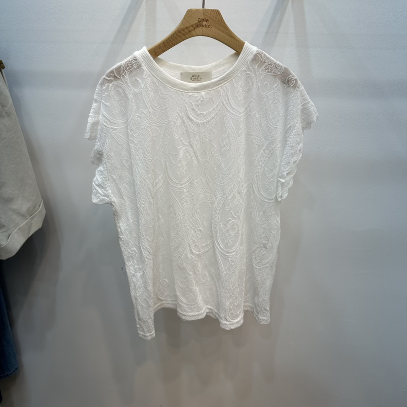 ABLESTUDIO東大門實拍女士新品推薦時尚真品26春夏熱賣T恤ABLESTUDIOT恤圖色1