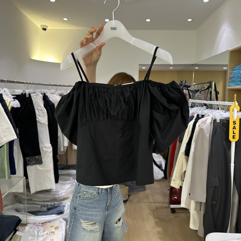 TED東大門實拍韓國女裝新品時尚人氣推薦職業休閑襯衫蕾絲衫TED襯衫/蕾絲衫圖色3