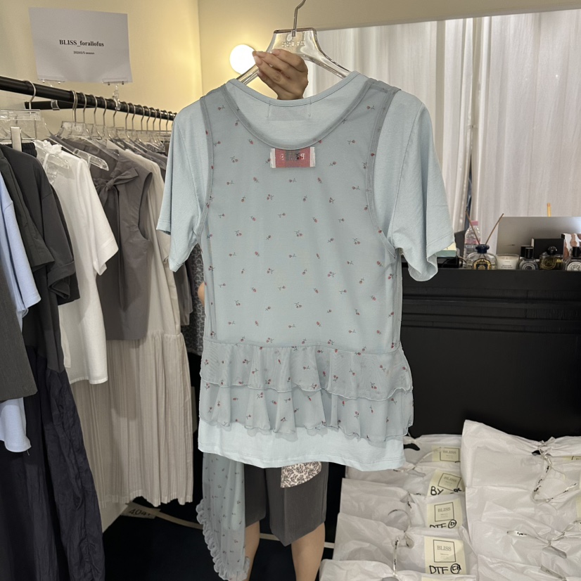 BLISS東大門直郵女裝新品熱賣時尚人氣休閑吊帶背心不含內搭BLISS吊帶/背心