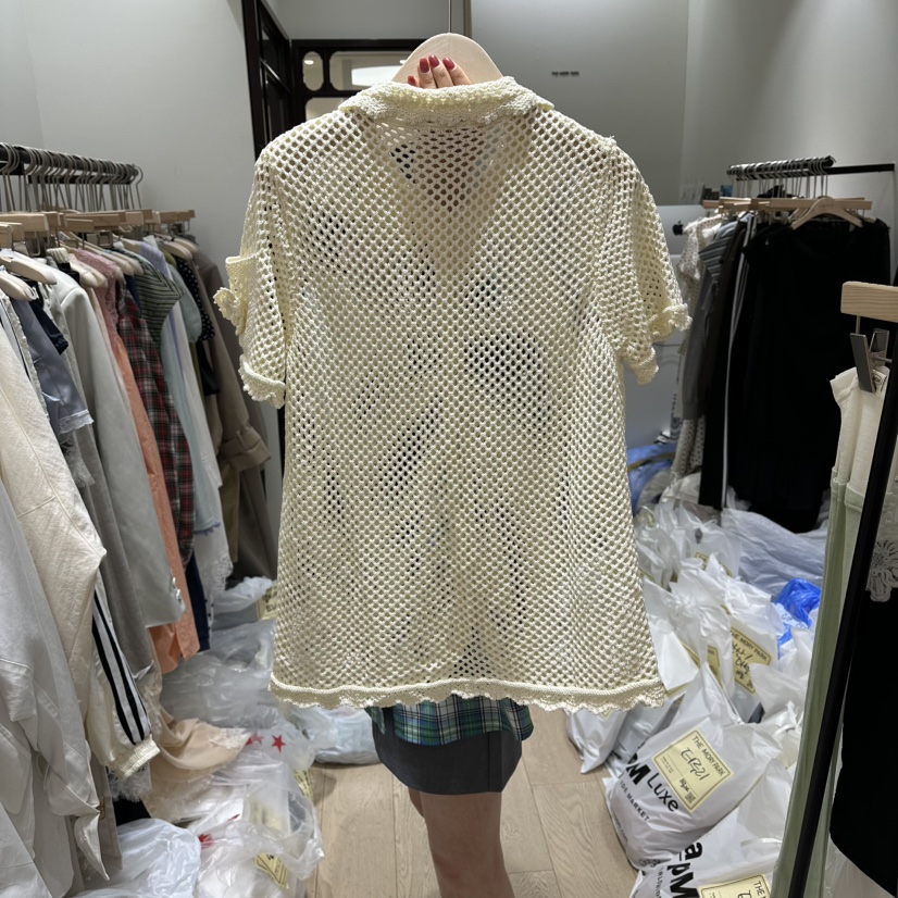 THEMORYPARK韓國直郵女士新款熱賣26春夏時尚26夏季針織衫THE MORY PARK針織衫