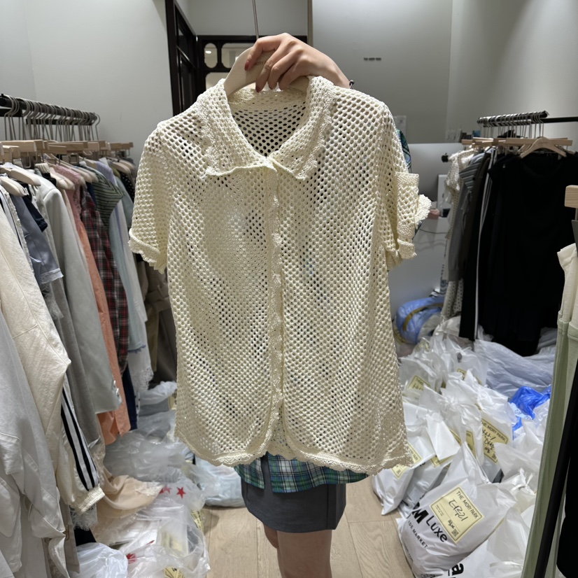 THEMORYPARK韓國直郵女士新款熱賣26春夏時尚26夏季針織衫THE MORY PARK針織衫圖色1